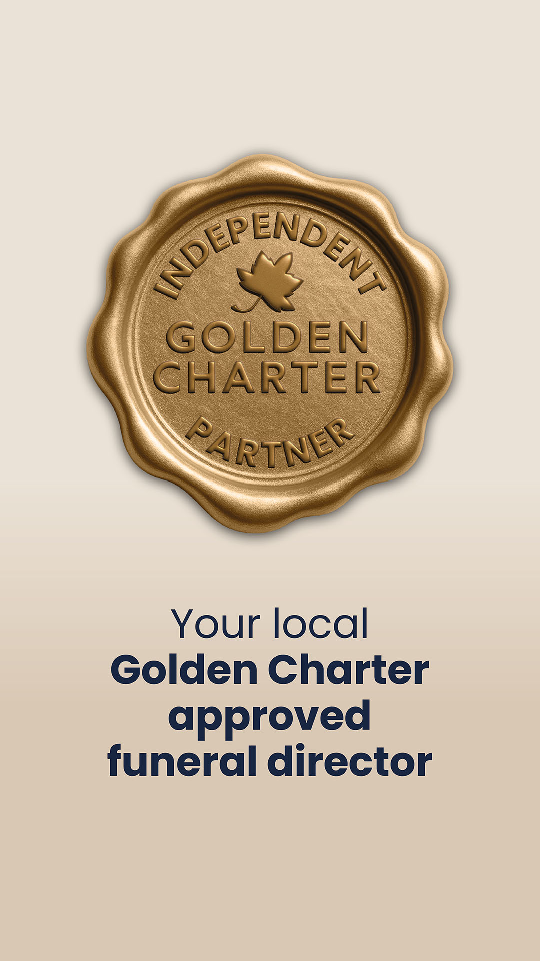 Golden Charter GCFD Gold Seal portrait